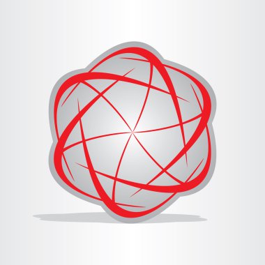 Atom enerji soyut sembolü