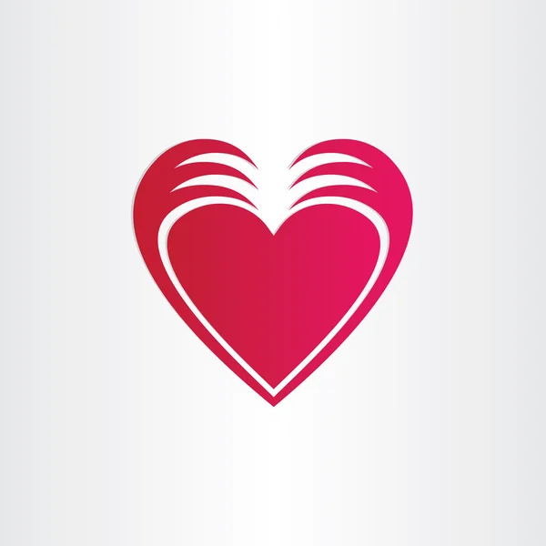 Ręce kradzież symbol valentine serca koncepcja st — Wektor stockowy