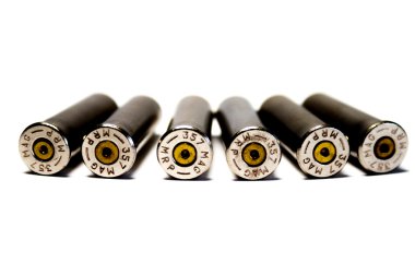 6 ateş kartuş kasa, kalibre.357 magnum