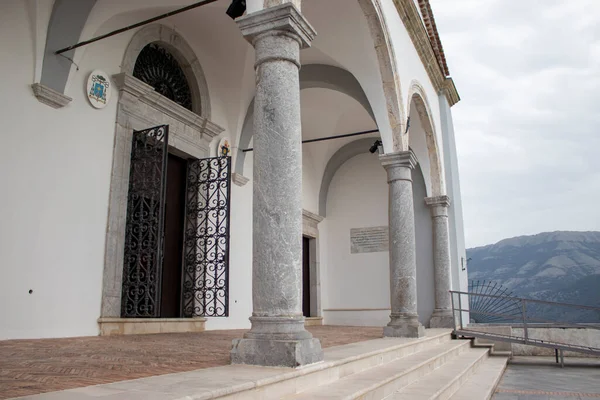 Basílica San Blas San Biagio Iglesia Más Famosa Maratea Que —  Fotos de Stock