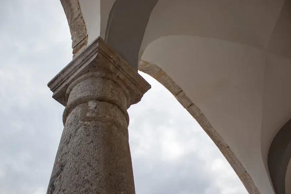 Basilica San Biagio Chiesa Più Famosa Maratea Che Ospita Reliquie — Foto Stock