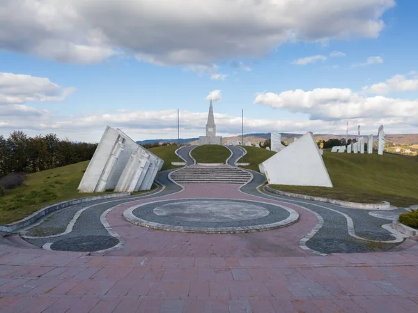 Kadinjaca Memorial Complex Serbia Memory Fallen Partisans Who Defended Uzice — Stock Photo, Image