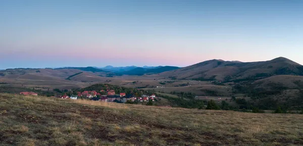 Vista Panorámica Desde Mirador Colina Sumatno Los Paisajes Montaña Zlatibor —  Fotos de Stock