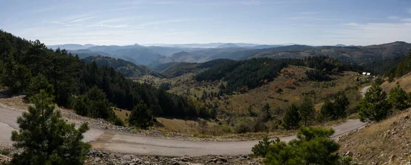 Berglandschap Het Dorp Dobroselica Berg Zlatibor Servië — Stockfoto