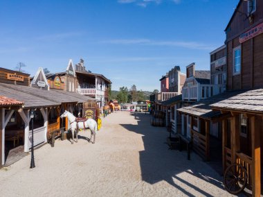 Sırbistan 'ın Zlatibor Dağı' ndaki Zlatibor kasabasından çok uzak olmayan El Paso City Tema Parkı