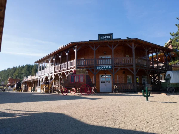 Paso City Theme Park Located Far Tourist Town Zlatibor Zlatibor — Stock Photo, Image