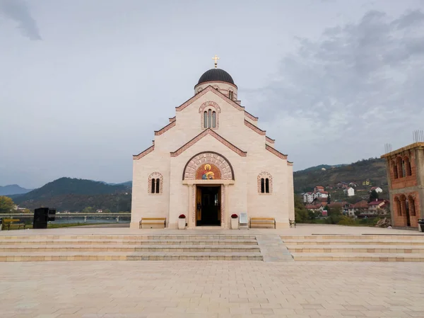 Church Dedicated Holy Emperor Lazarus Andricgrad Kamengrad Visegrad — Stock Photo, Image