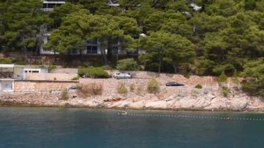 The coast of the island of Hvar in Jelsa in Croatia
