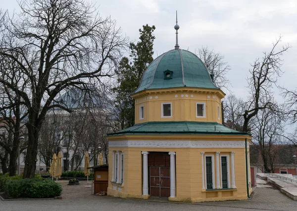 Edificio Del Pub Kioszk Nella Città Pecs Ungheria Europa — Foto Stock