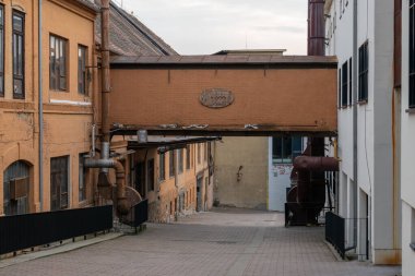 Macaristan 'ın Peks kentindeki Zsolnay Kültür Bölgesi' ndeki binalar