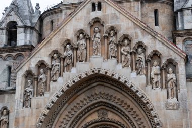 Budapeşte Macaristan 'daki Vajdahunyad şatosu yakınlarındaki Jaki Şapeli