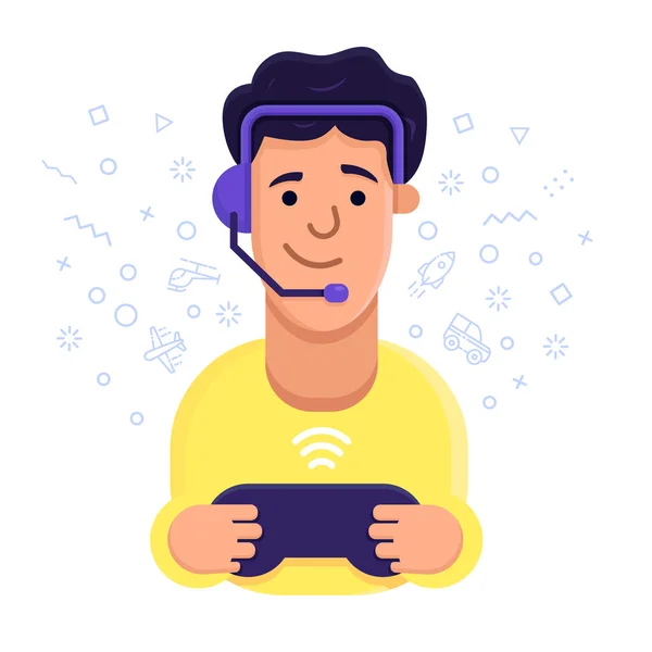 Bilgisayar Oyunları Oynayan Adam