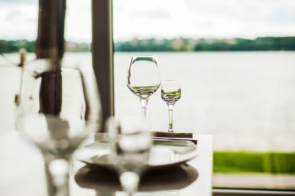 Table Setting Restaurant Table — Stock Photo, Image