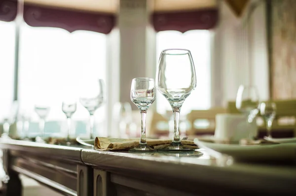 Table Setting Restaurant Table — Stock Photo, Image