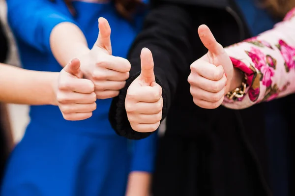 Eller gençlerin doğada, takım kavramı