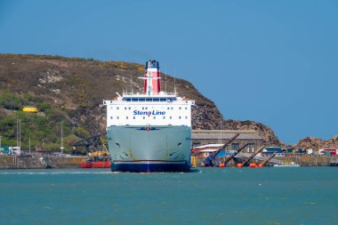 Stena Hattı feribotu Fishguard 'dan Rosslare' a gidiyor. 