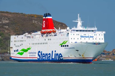 Stena Hattı feribotu Fishguard 'dan Rosslare' a gidiyor. 
