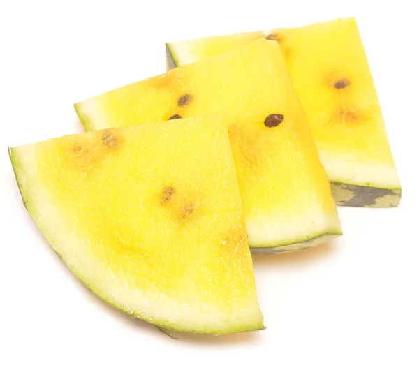 Yellow watermelon — Stock Photo, Image