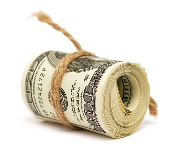 Roll of dollars — Stock Photo, Image