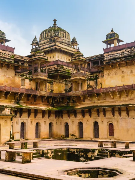 Detalle de Jahangir Mahal, el Palacio de la Orquesta, India — Foto de Stock