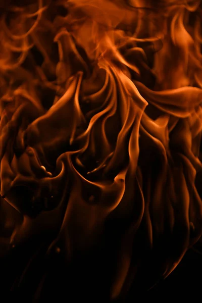 Vuur vlam beweging patroon abstracte textuur. Brand vuur, vlam overlay achtergrond. — Stockfoto