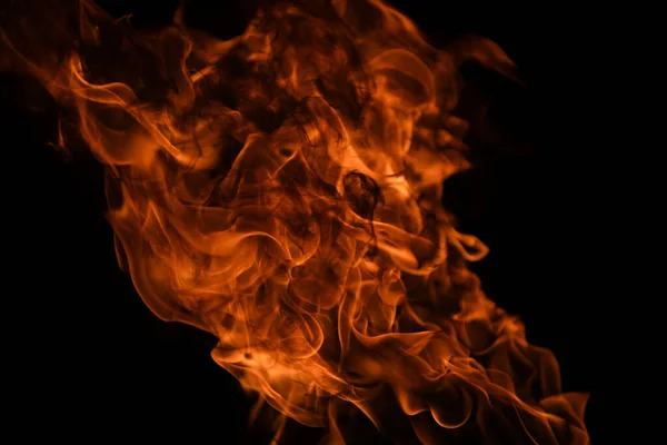 Eld lågor rörelse mönster abstrakt struktur. Brinnande eld, lågan överlagring bakgrund. — Stockfoto
