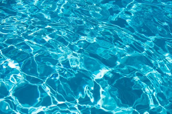 Acqua in piscina, sfondo ad alta risoluzione. Onda struttura astratta o ondulata dell'acqua. — Foto Stock