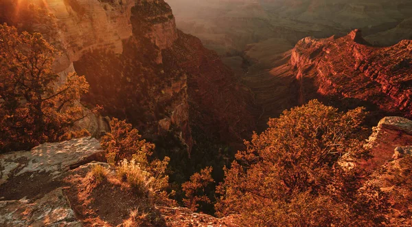 Grand Canyon National Park γραφική θέα. ΗΠΑ που ταξιδεύουν. — Φωτογραφία Αρχείου