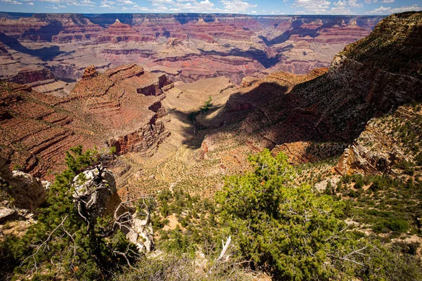 Visitar lugares turísticos. El Gran Cañón. Arizona paisajes. Estados Unidos. — Foto de Stock