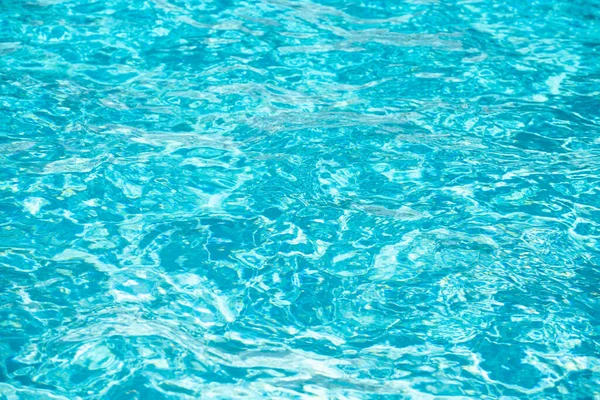 Pool-Wasser Hintergrund, blaue Welle abstrakt oder gewellt Wasser Textur Hintergrund. — Stockfoto