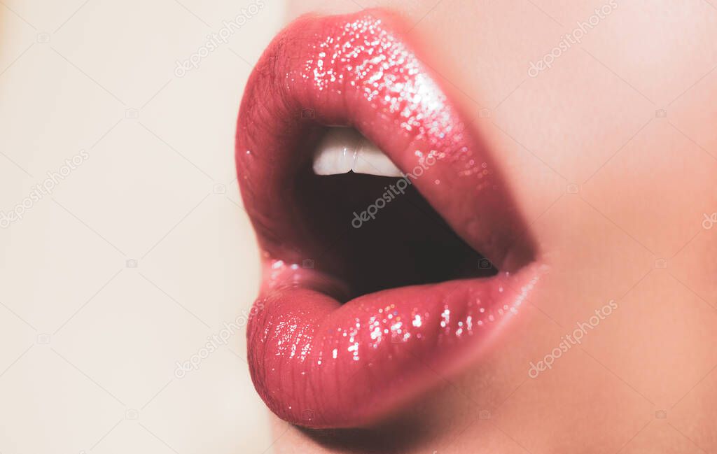 Girls sexual lips. Night flirt, and blowjob.