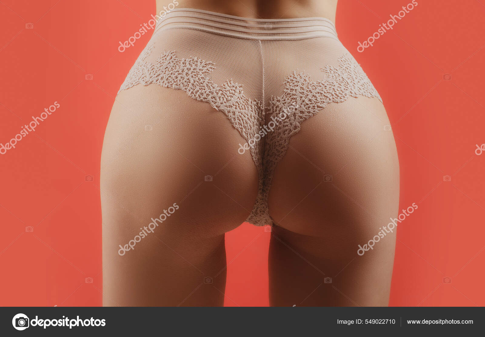 Butt In Underwear. Nude ass. Beautiful butt. Sexy female lingerie. Luxury fit buttocks. Sensual seductive woman. Lace lingerie