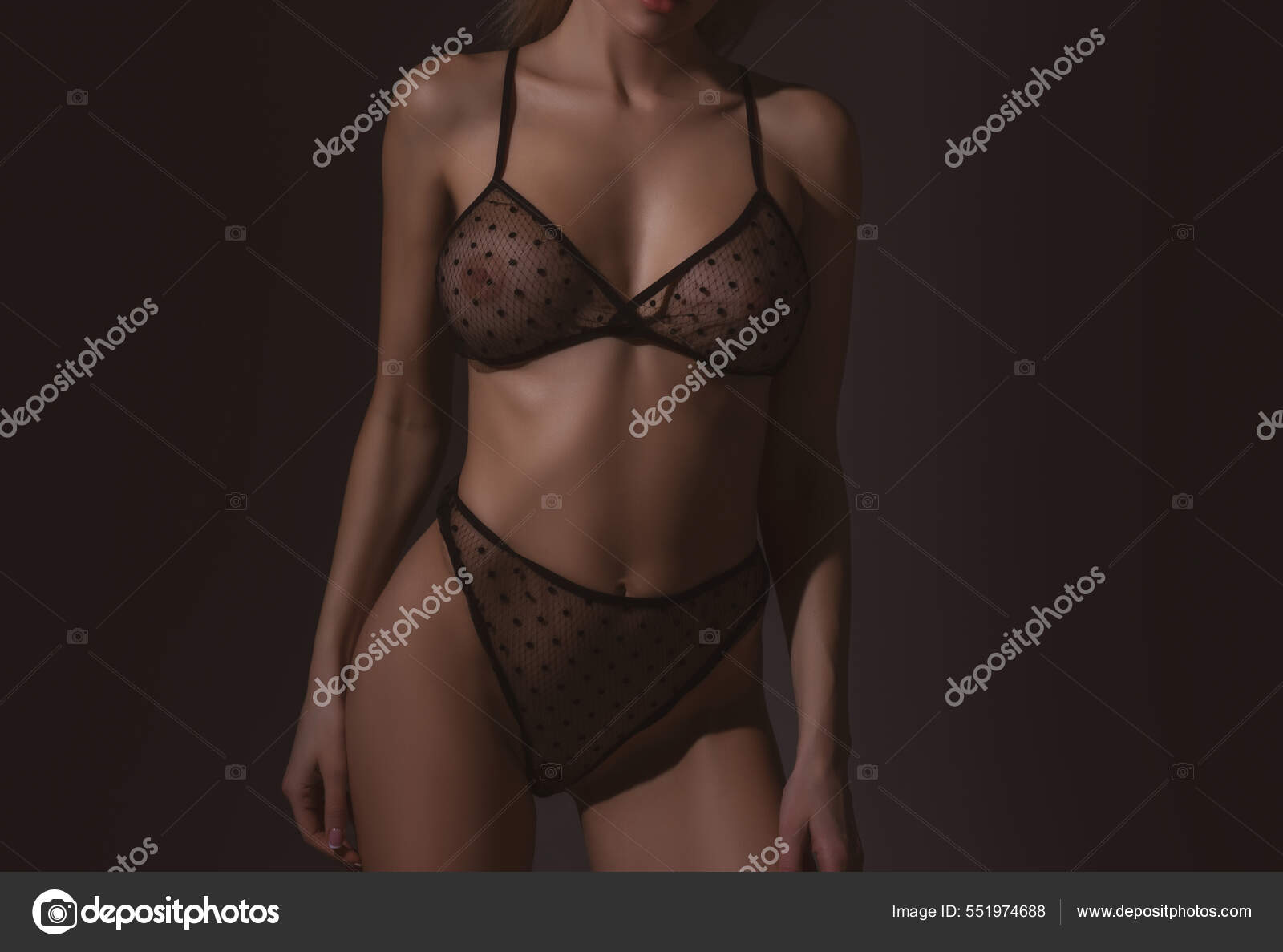 Sexy transparent lingerie. Women with large breasts. Sexy breas, boobs in  bra, sensual tits. Beautiful slim female body. Lingerie model. Closeup of  sexy female boob in black bra. Stock Photo by ©Tverdohlib.com