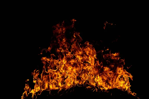 Текстура вогню для тла банерів. Спалити абстрактні вогні. Горить велике полум'я. Блейз полум'я накладання фону . — стокове фото