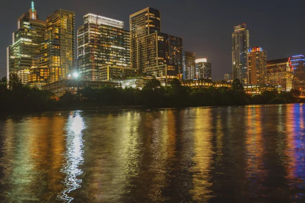 Zicht op Downtown Austin Texas in Verenigde Staten. — Stockfoto