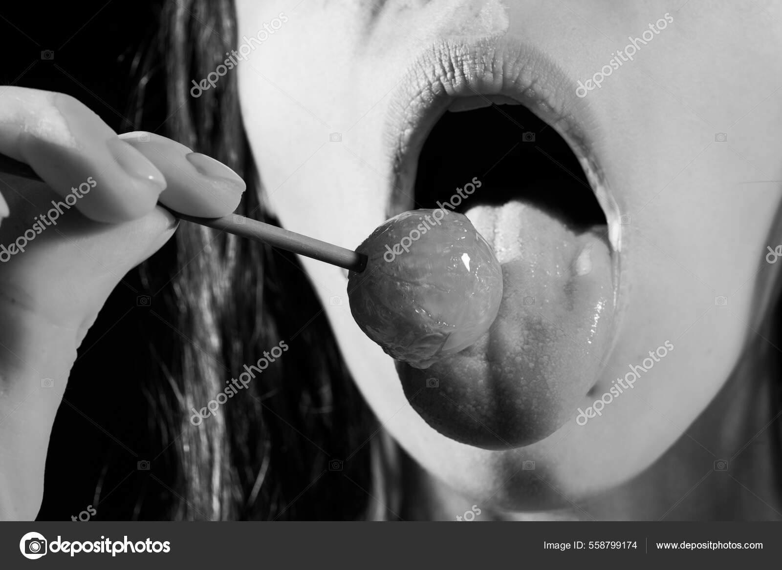 blow job lip Close up lips with lollipop isolated, sexy blowjob, sensual mouth with  lipstick eats sweets. Sexy design for women and girls. Beautiful lips. —  Stock Photo © Tverdohlib.com #558799174