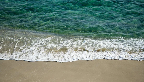 Panorama en el mar, hermoso paisaje marino, mar tropical. Océano u olas marinas. — Foto de Stock