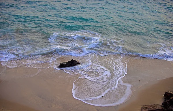 Ocean seascape, papel de parede beleza mar. Paradise praia com fundo de água tranquila. — Fotografia de Stock