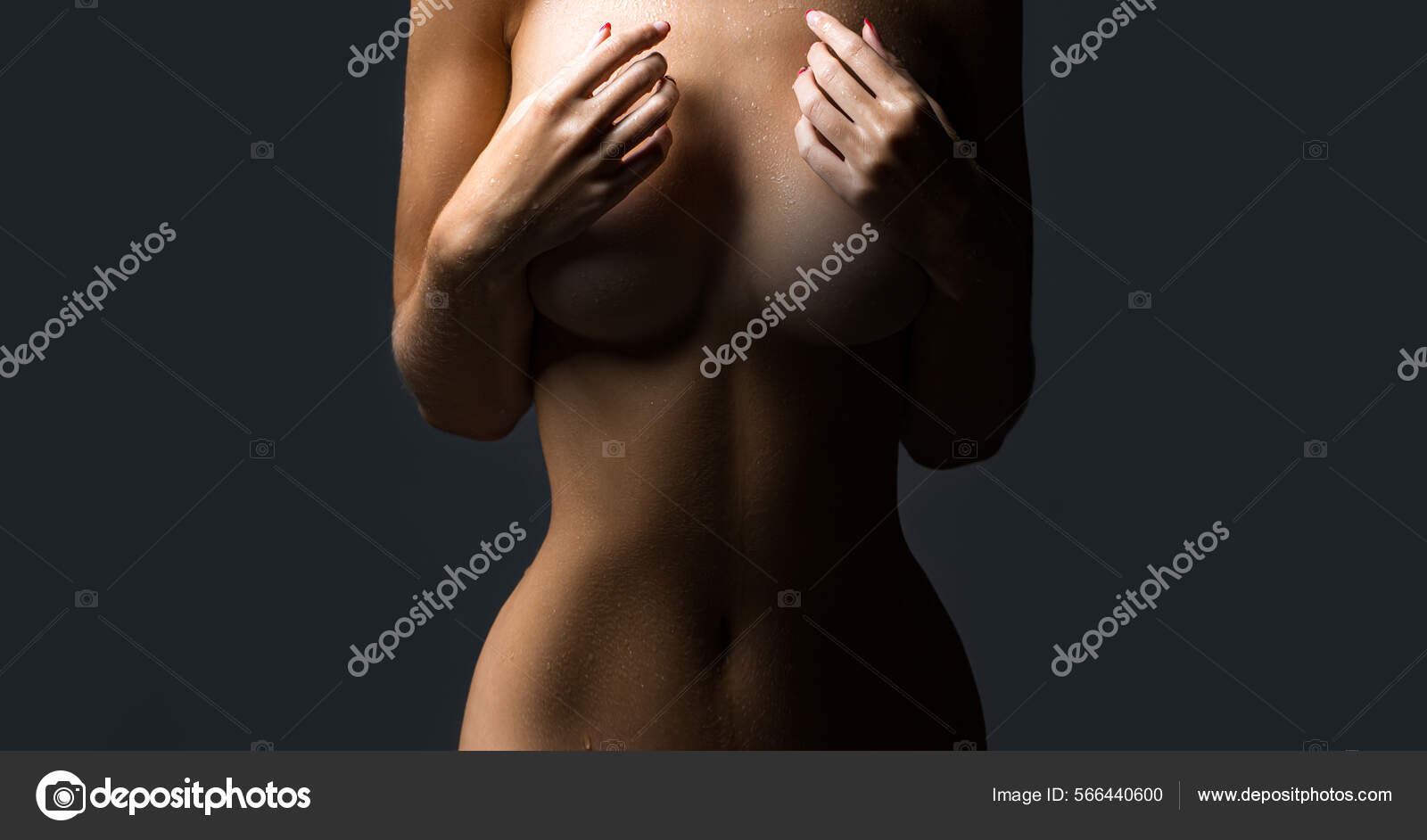 Women topless body. Naked girl. Bra model, sexy female breast. Women body  shape. Breast boobs, woman after plastic surgery. Sexy breast, boobs, tits. Naked  woman, nude girl. Stock Photo by ©Tverdohlib.com 566440600