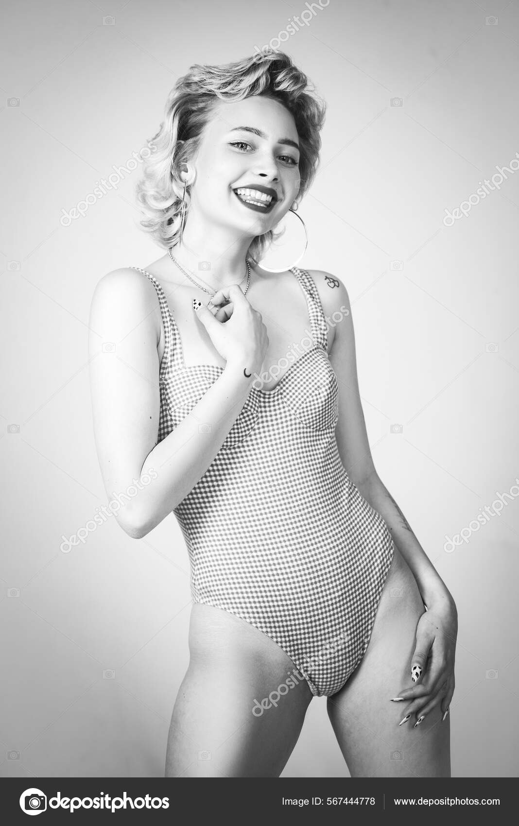 50s style cheap swimsuit