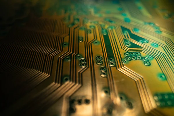 Technology background with circuit board. Electronic computer hardware technology. Motherboard digital chip. Tech science texture. — Stock Photo, Image