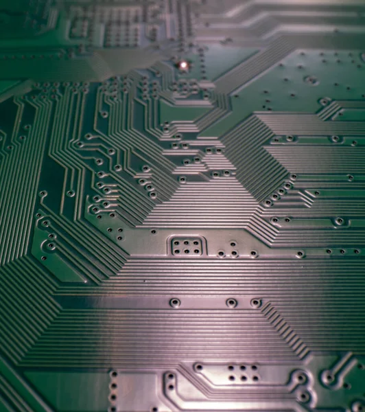 Technology background with circuit board. Electronic computer hardware technology. Motherboard digital chip. Tech science texture. — Stock Photo, Image