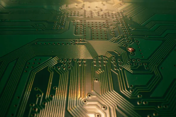 Elektronische printplaat achtergrond. Abstracte digitale technologie achtergrond. Elektronische computer hardware technologie. Digitale moederbord chip. Technische achtergrond. — Stockfoto