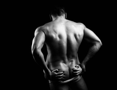 Perfect man ass in a sexy panties. Big sexy man ass with womans hand. Sexy man ass. Sexy hunky man