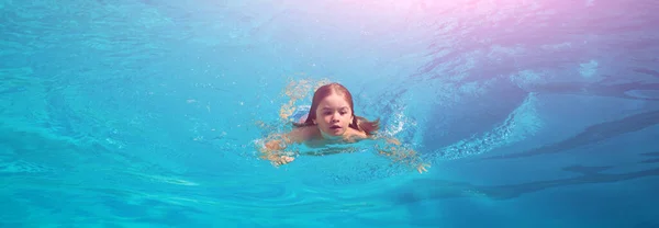 Piscina Piscina Infantil Vacaciones Verano Para Niños Atracciones Veraniegas — Foto de Stock