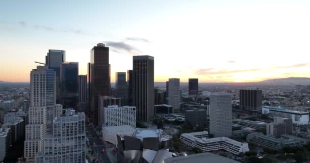 Het Centrum Van Los Angeles Californië Los Angels California Verenigde — Stockvideo