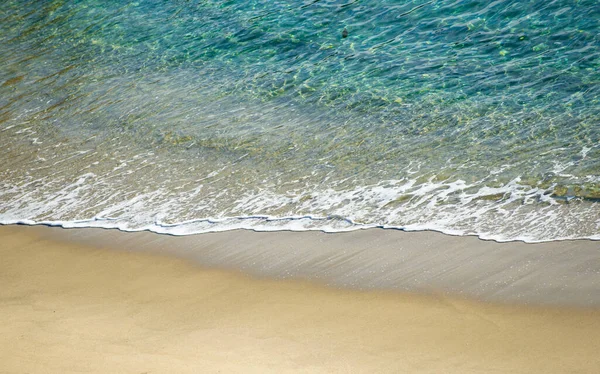 Ondas Oceânicas Azuis Panorama Mar Bela Paisagem Marinha Mar Tropical — Fotografia de Stock