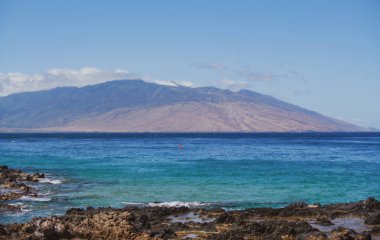 Maui adasında plaj, Aloha Hawaii
