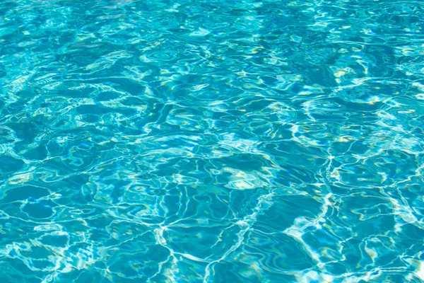 Abstrakte Wellenbewegung Und Klare Türkisfarbene Wasseroberfläche Schwimmbad Blaue Wasserwelle Für — Stockfoto