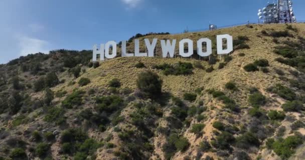 Hollywood California May 2022 Famous Hollywood Sign Los Angeles California — Stock video